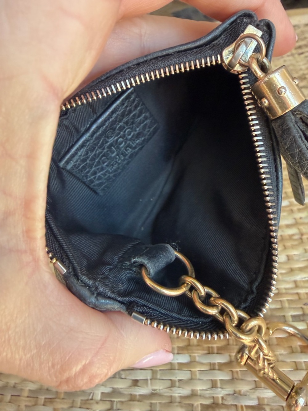 GUCCI Soho Coin Purse Leather Black - Picture 6 of 10